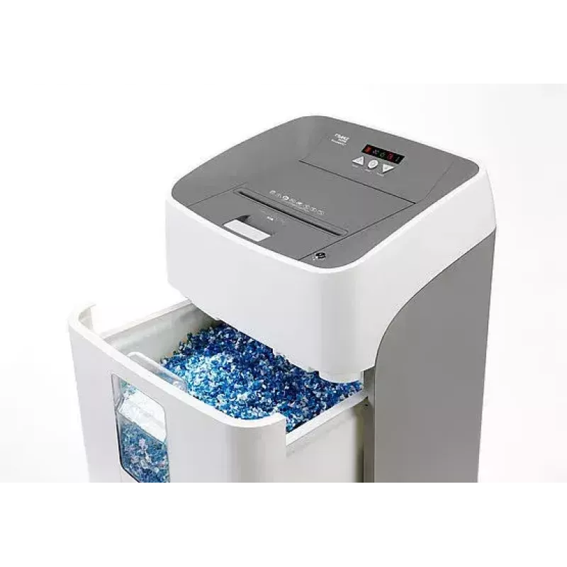 Destruidora de documentos Dahle ShredMATIC 300 corte em micropartículas 22 cm branco