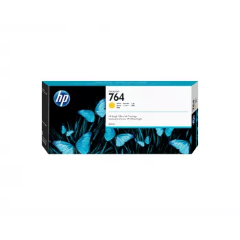 Tinteiro HP 764 300 ml Amarelo para DesignJet (Original, capacidade padrão, 300 ml)
