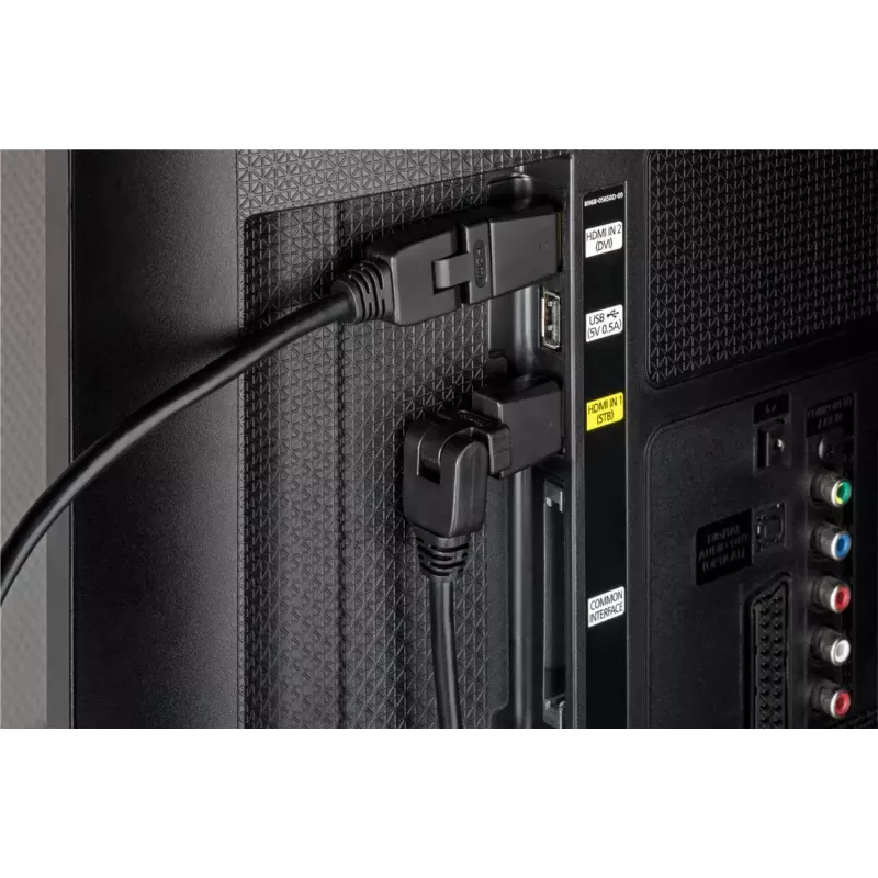 Cabo HDMI Goobay 2m Type-A macho para macho 18 Gbit/s preto