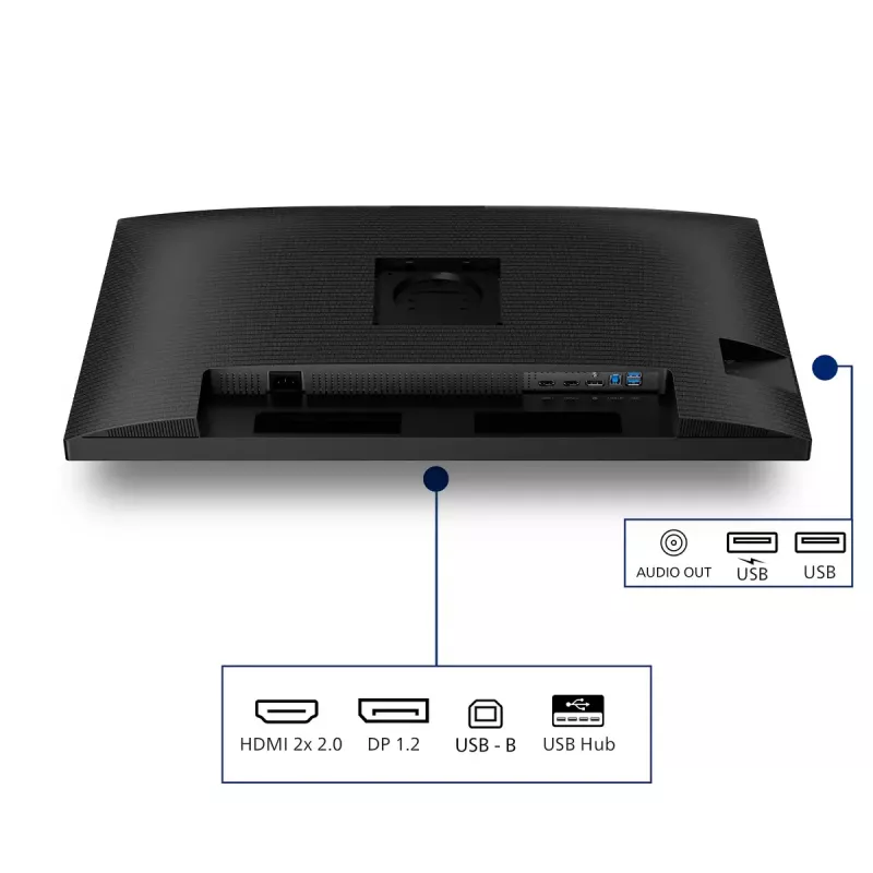 Monitor Philips 3000 series 32B2N3500/00 80 cm (31,5 polegadas) 2560 x 1440 píxeis Quad HD LCD preto