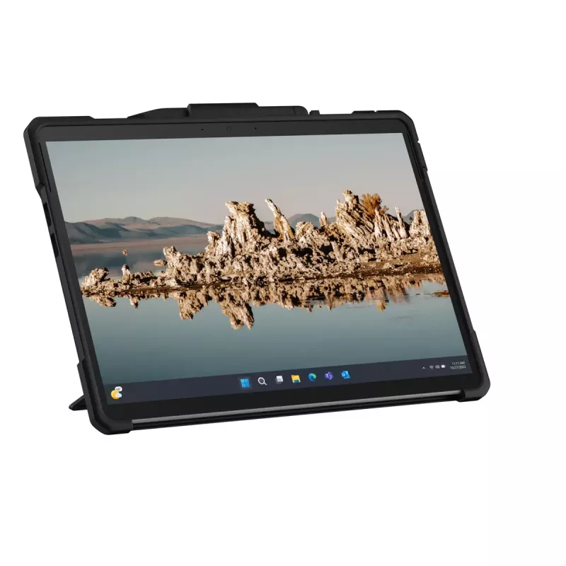Capa para Microsoft Surface Pro 9/10/11 da URBAN — Metropolis SE, compatível com até 33 cm (13 polegadas), modo de suporte, preto