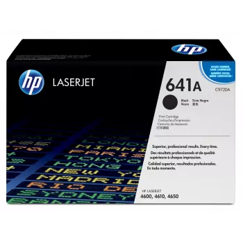 Cartucho de toner original HP 641A preto LaserJet 1 unid.