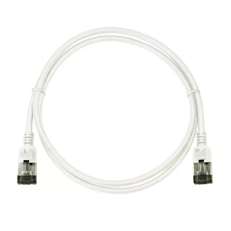 Cabo de rede LogiLink CQ9011S RJ-45 Cat6a 0,3 m branco