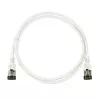 Cabo de rede LogiLink Ultraflex SlimLine RJ-45 Cat6a 1 m branco