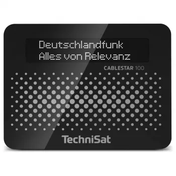 TechniSat CABLESTAR 100 DAB+ Sintonizador de rádio, preto
