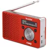 Rádio pessoal TechniSat DigitRadio 1 vermelho branco