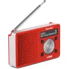 Rádio pessoal TechniSat DigitRadio 1 vermelho branco