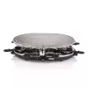 Princess 162720 Raclette 8 pedra oval grelhador party 1200W 8 frigideiras