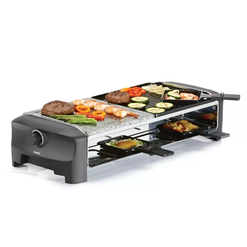 Grelhador de raclette Princess 162820 1400W 8 frigideiras