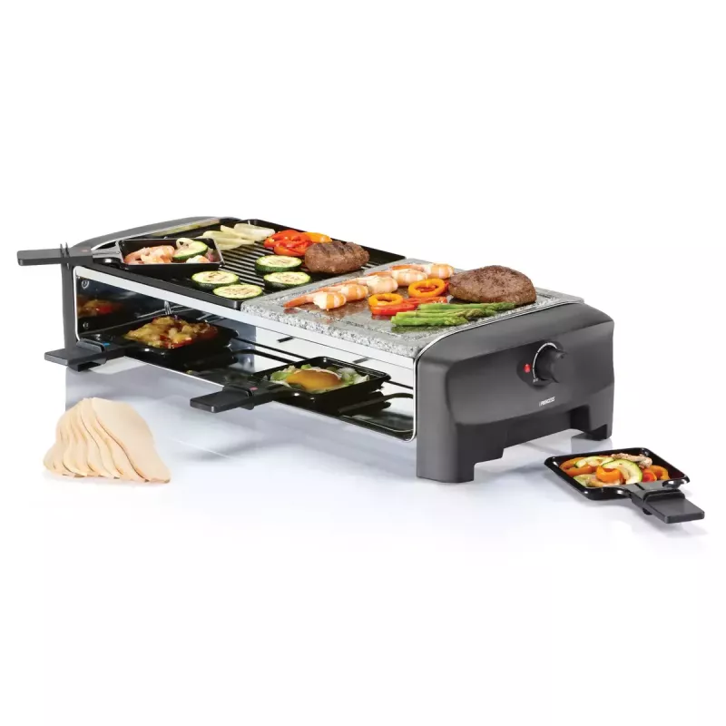 Grelhador de raclette Princess 162820 1400W 8 frigideiras