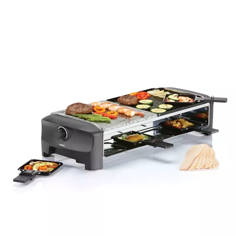 Grelhador de raclette Princess 162820 1400W 8 frigideiras