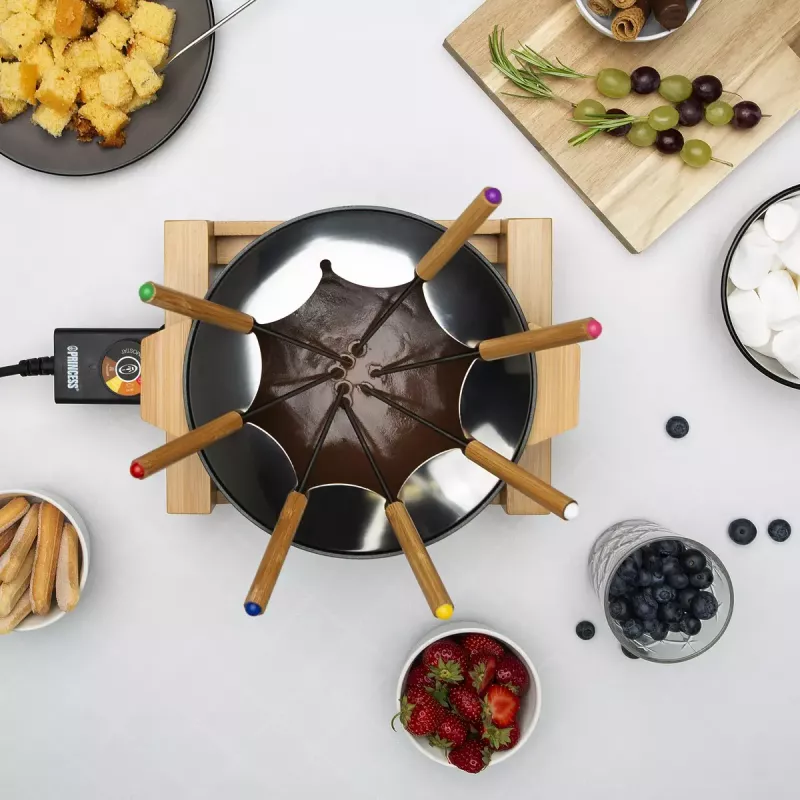Conjunto de fondue Princess 01.173025.01.001 Pure preto