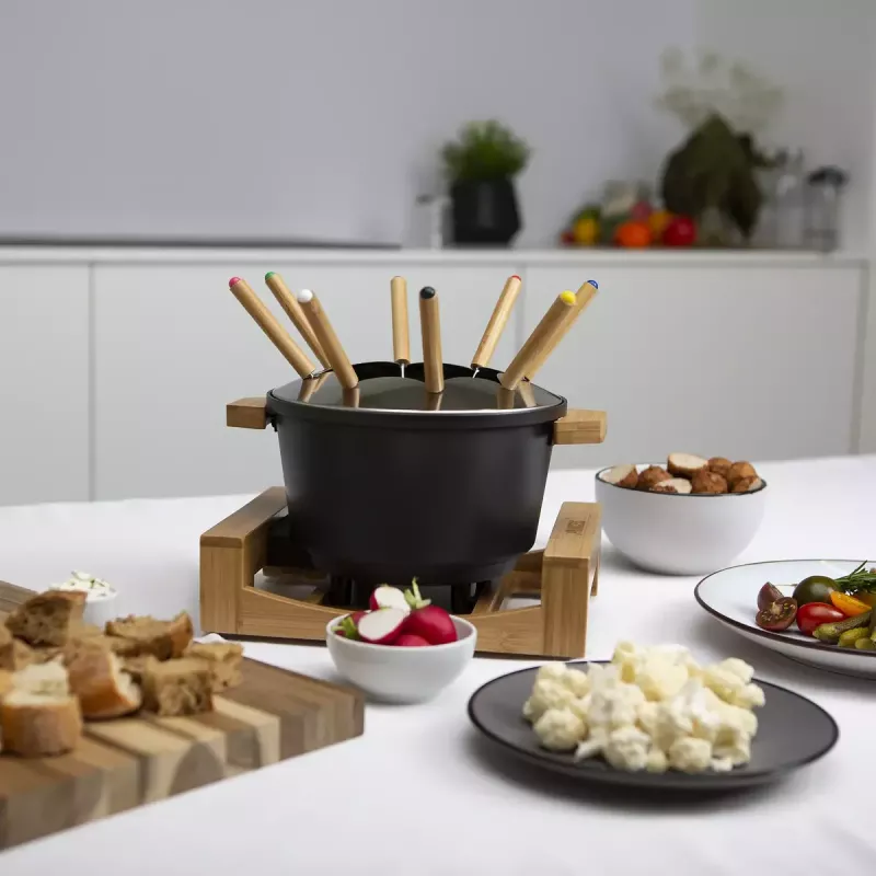 Conjunto de fondue Princess 01.173025.01.001 Pure preto