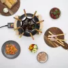 Conjunto de fondue Princess 01.173025.01.001 Pure preto