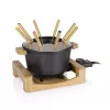 Conjunto de fondue Princess 01.173025.01.001 Pure preto