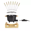 Conjunto de fondue Princess 01.173025.01.001 Pure preto