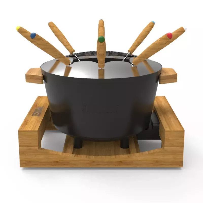 Conjunto de fondue Princess 01.173025.01.001 Pure preto