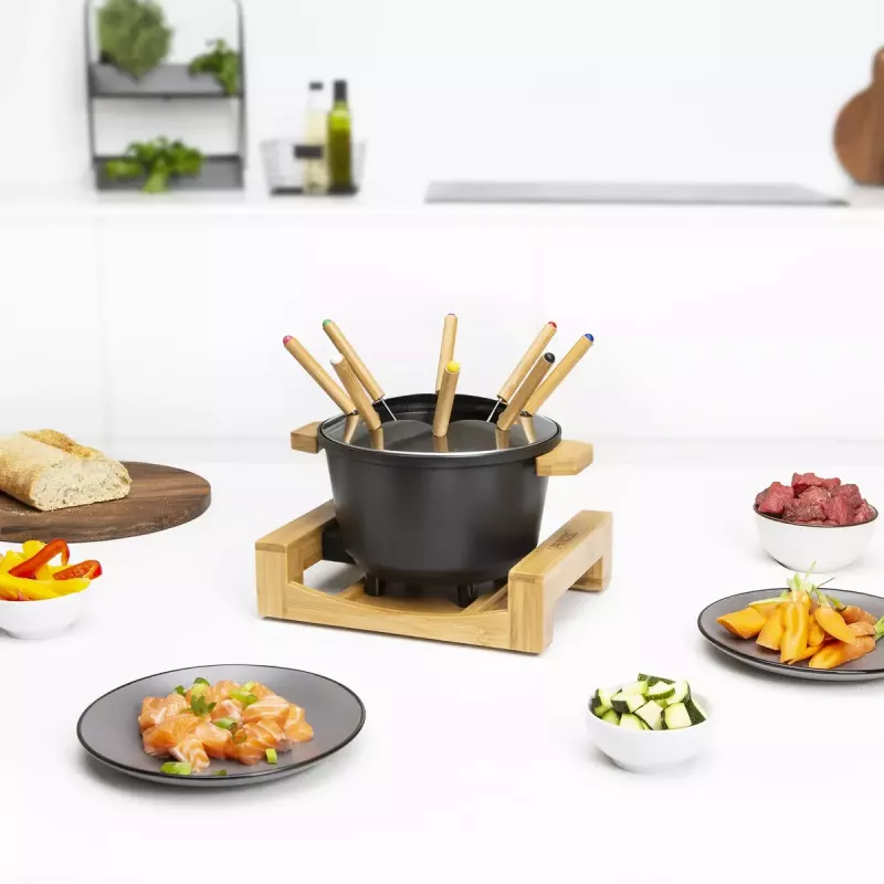 Conjunto de fondue Princess 01.173025.01.001 Pure preto
