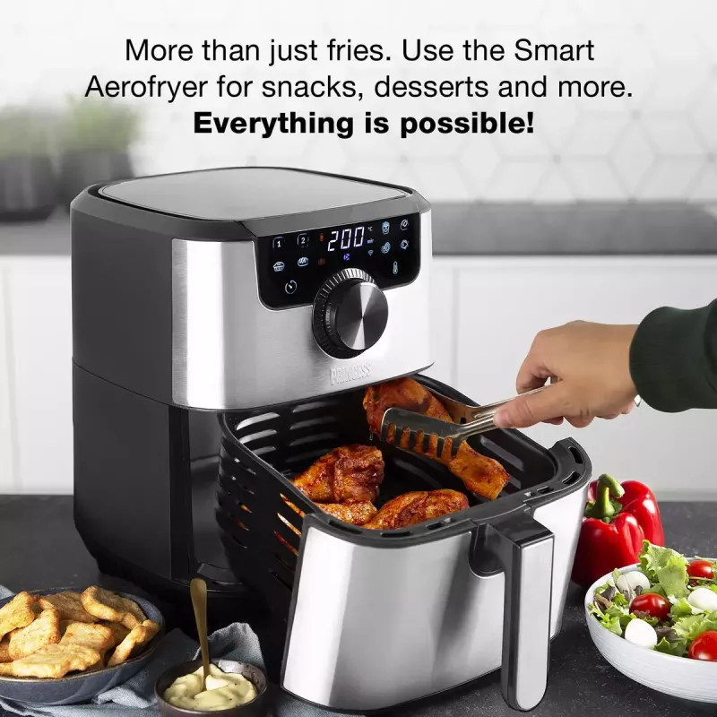 Fritadeira de ar quente Princess 182037 Smart Aerofryer