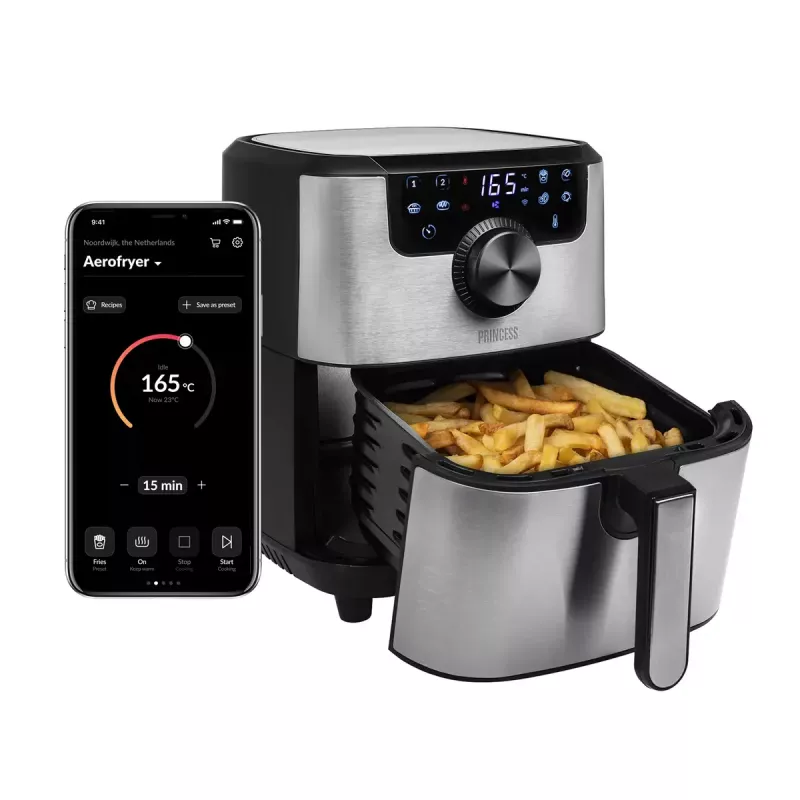 Fritadeira de ar quente Princess 182037 Smart Aerofryer