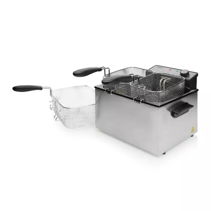 Fritadeira Princess 01.185000.01.001 5 L 3270 W preto aço inoxidável