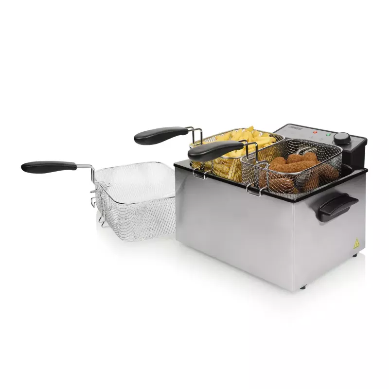 Fritadeira Princess 01.185000.01.001 5 L 3270 W preto aço inoxidável