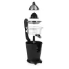 Extrator de sumo Princess 01.201853.01.001 preto Steel 160W aço inoxidável