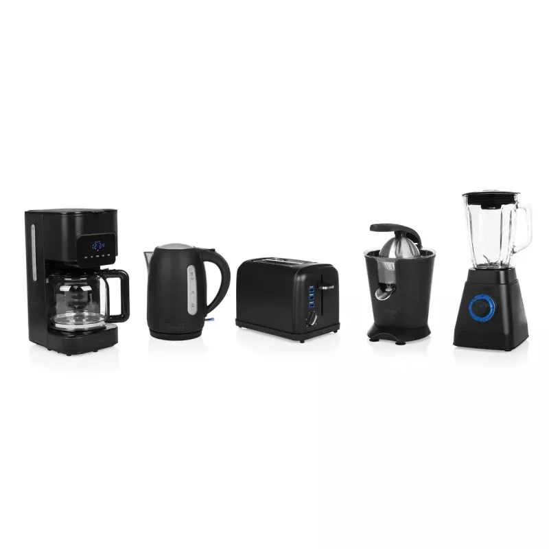 Extrator de sumo Princess 01.201853.01.001 preto Steel 160W aço inoxidável