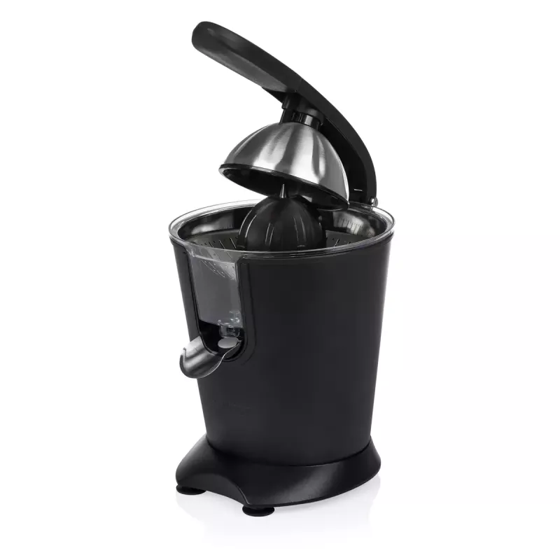Extrator de sumo Princess 01.201853.01.001 preto Steel 160W aço inoxidável