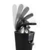 Extrator de sumo Princess 01.201853.01.001 preto Steel 160W aço inoxidável