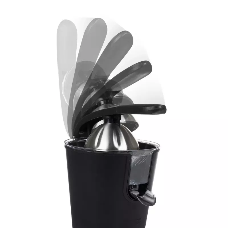 Extrator de sumo Princess 01.201853.01.001 preto Steel 160W aço inoxidável