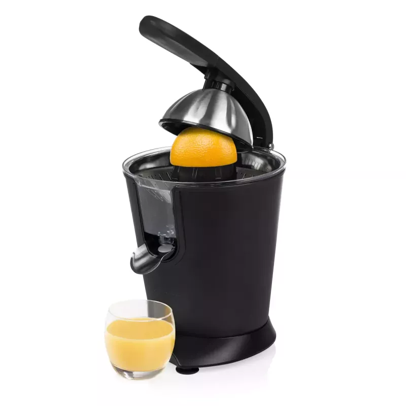 Extrator de sumo Princess 01.201853.01.001 preto Steel 160W aço inoxidável