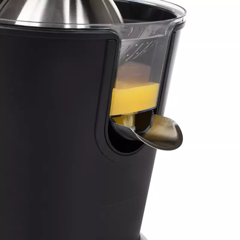Extrator de sumo Princess 01.201853.01.001 preto Steel 160W aço inoxidável