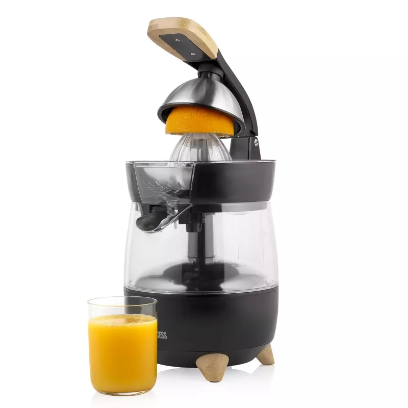 Espremedor de citrinos Princess 201862 preto transparente 1L 300W
