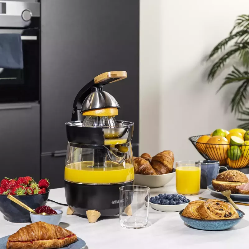 Espremedor de citrinos Princess 201862 preto transparente 1L 300W