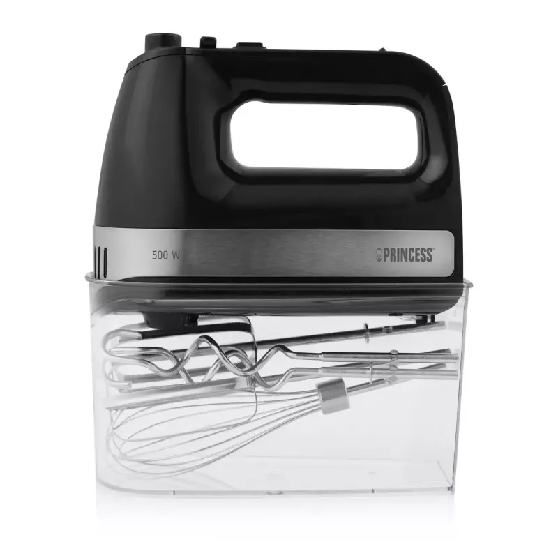 Batedeira manual Princess 222206 preto prateado