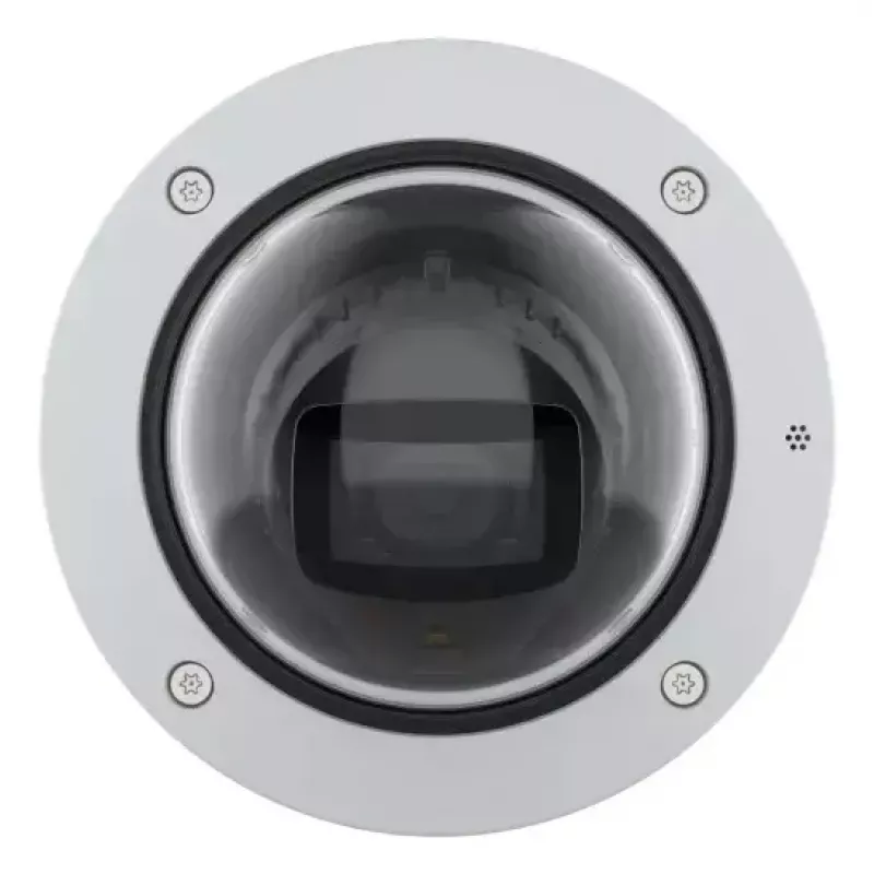 Câmara de segurança IP Dome AXIS P3288-LV — 3840×2160, CMOS 1/1,8 polegadas, 4,4–14,6 mm, montagem em teto, interior/exterior