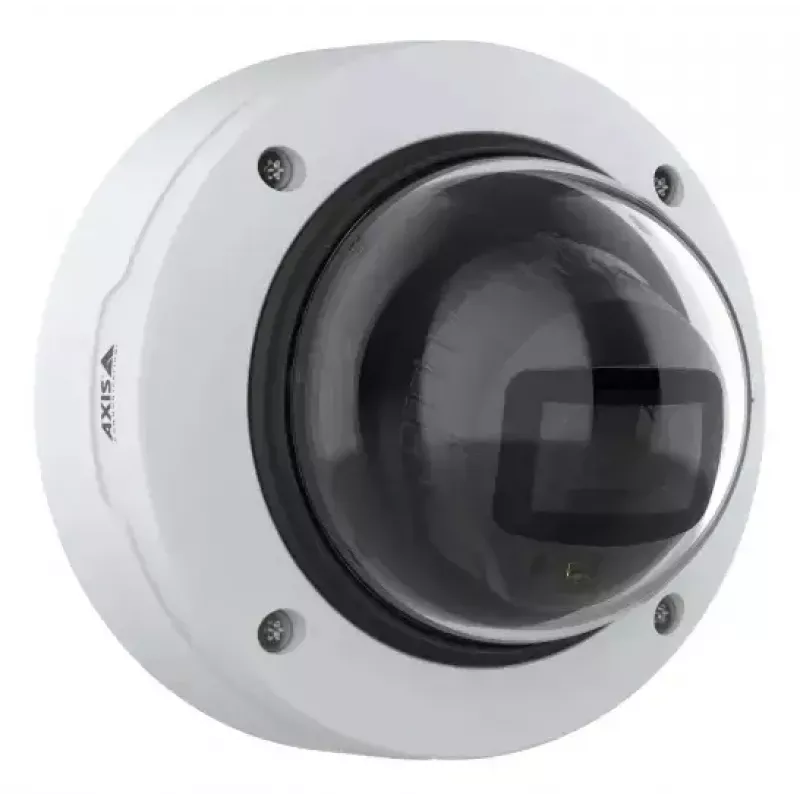 Câmara de segurança IP Dome AXIS P3288-LV — 3840×2160, CMOS 1/1,8 polegadas, 4,4–14,6 mm, montagem em teto, interior/exterior