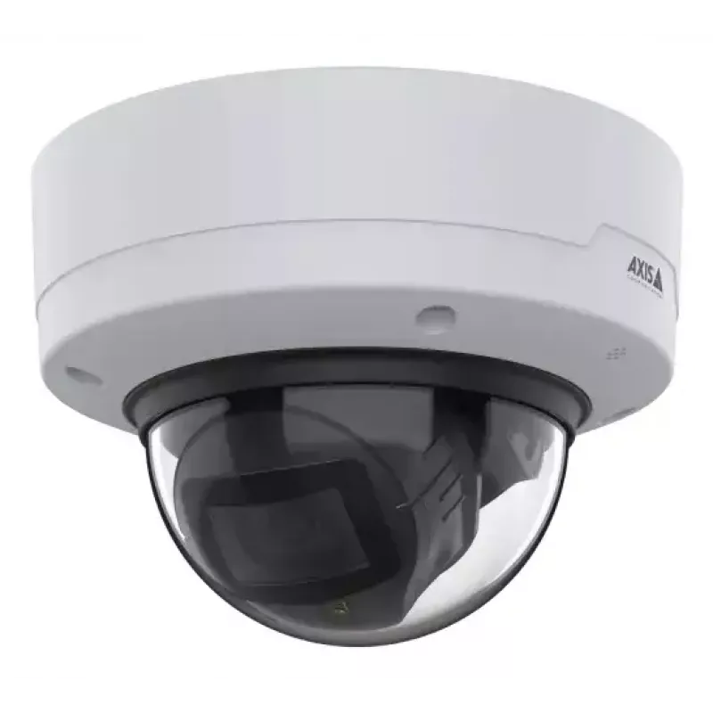 Câmara de segurança IP Dome AXIS P3288-LV — 3840×2160, CMOS 1/1,8 polegadas, 4,4–14,6 mm, montagem em teto, interior/exterior