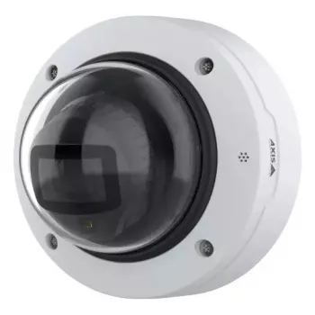 Câmara de segurança IP Dome AXIS P3288-LV — 3840×2160, CMOS 1/1,8 polegadas, 4,4–14,6 mm, montagem em teto, interior/exterior