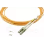 BlueOptics 050502K512000020M-BO Cabo de patch de fibra ótica duplex, LC/UPC para LC/UPC, OM3 50/125 µm, 20 m, bege