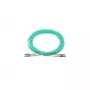 BlueOptics 050502K512000030M-BO Cabo de patch de fibra ótica duplex, LC/UPC para LC/UPC, OM3 50/125 µm, 30 m, bege