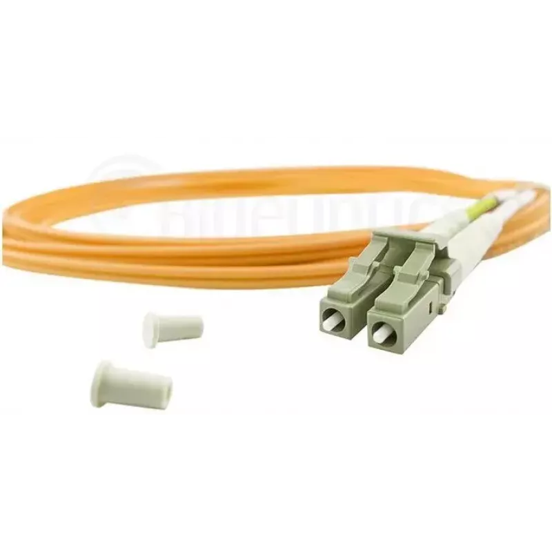 BlueOptics 050502K512000050M-BO Cabo de patch de fibra ótica duplex, LC/UPC para LC/UPC, OM3 50/125 µm, 50 m, bege