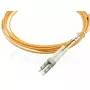 BlueOptics 050502K512000050M-BO Cabo de patch de fibra ótica duplex, LC/UPC para LC/UPC, OM3 50/125 µm, 50 m, bege