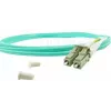 BlueOptics 050502T512000015M-BO Cabo de patch de fibra ótica duplex, LC/UPC para LC/UPC, OM3 50/125 µm, 15 m, bege