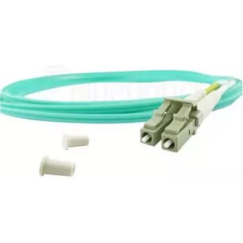 BlueOptics 050502T512000020M-BO Cabo de patch de fibra ótica duplex, LC/UPC para LC/UPC, OM3 50/125 µm, 20 m, bege