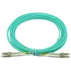 BlueOptics 050502T512000030M-BO Cabo de patch de fibra ótica duplex, LC/UPC para LC/UPC, OM3 50/125 µm, 30 m, bege