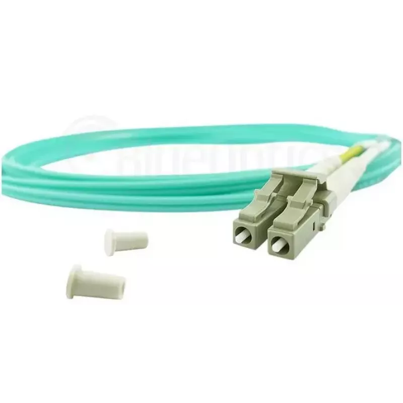 BlueOptics 050502T512000050M-BO Cabo de patch de fibra ótica duplex, LC/UPC para LC/UPC, OM3 50/125 µm, 50 m, bege