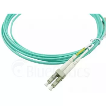 BlueOptics 050502T512000050M-BO Cabo de patch de fibra ótica duplex, LC/UPC para LC/UPC, OM3 50/125 µm, 50 m, bege