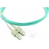 BlueOptics 055702K512000030M-BO Cabo de patch de fibra ótica duplex, LC/UPC para SC/UPC, OM3 50/125 µm, 30 m, bege